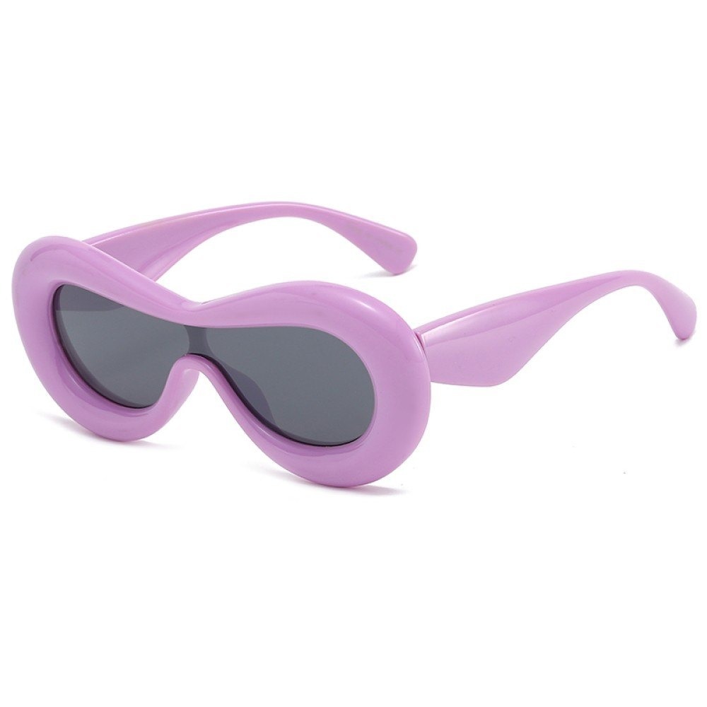Women Sunglasses Purple Frame Fashion Designer Candy Color Sexy Labiel Luxury‎